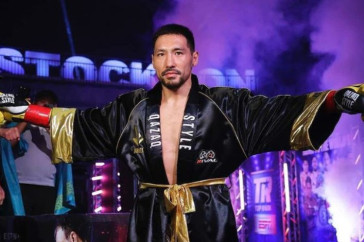 Фотография к новости: Жанибек Алимханулы "закошмарил" соперника и объявил себя королём