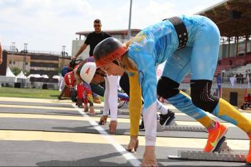 Фотография к новости: Казахстанские девушки-пожарные завоевали бронзу в Стамбуле