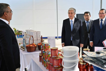 Фотография к новости: Максимально задействовать потенциал местных производителей стройматериалов поручил Токаев