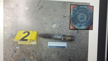 Фотография к новости: Патрон от зенитной установки нашла во дворе жительница Актобе