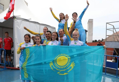 Фотография к новости: Казахстанцы стали призёрами чемпионата мира по пожарно-спасательному спорту