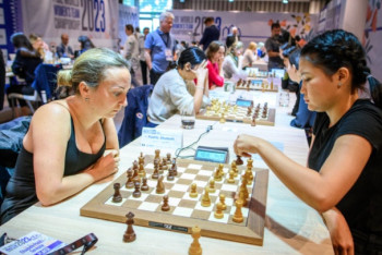 Фотография к новости: Казахстанские шахматистки вырвались в полуфинал командного чемпионата мира в Польше