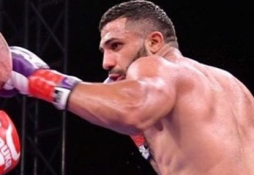 Фотография к новости: Казахстанец выиграл бой за титул WBO