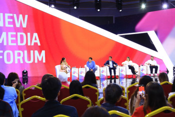 Фотография к новости: Вице-министр Кочетов выступил на New media forum