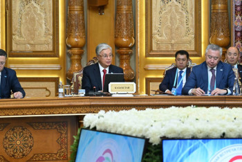 Фотография к новости: Единую базу товаропроизводителей стран ЦА предложил создать Токаев