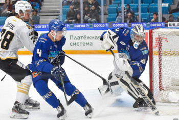 Фотография к новости: "Барыс" разгромил "Адмирала" и выиграл первый матч после пяти подряд поражений