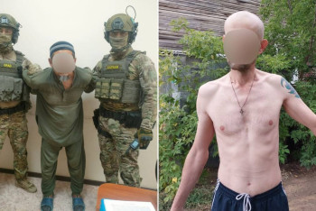 Фотография к новости: МВД показало задержанных беглых преступников