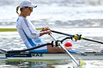 Фотография к новости: Казахстанцы остановились в шаге от медалей Азиады по академической гребле