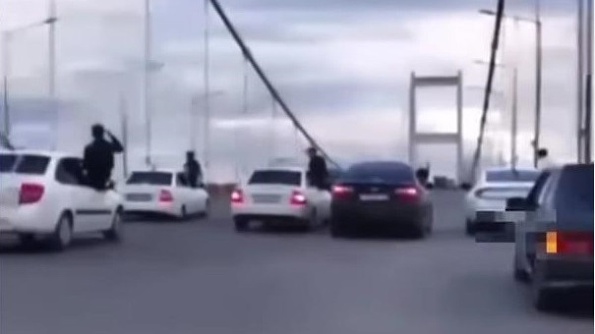  скриншот с видео/instagram.com/abai_department_police