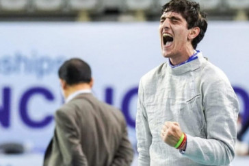 Фотография к новости: Фехтовальщики принесли Казахстану ещё одну медаль