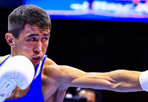 Фотография к новости: Сенсацией завершился бой "Казахского Ломаченко" на Азиаде-2023