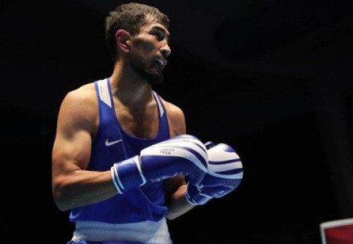 Фотография к новости: Азиада 2023: казахстанец нокаутировал чемпиона мира из Узбекистана