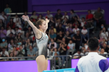 Фотография к новости: Казахстан завоевал медаль по батутной гимнастике в Ханчжоу