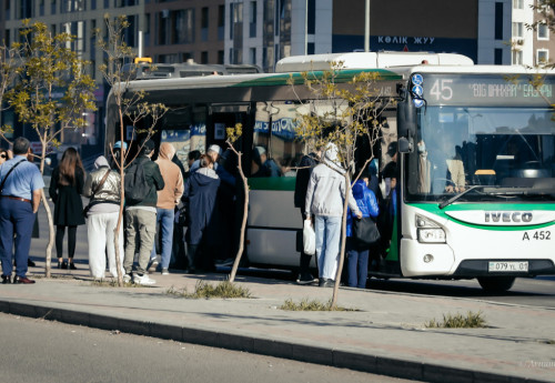 Фотография к новости: Время движения некоторых автобусов продлят в Астане
