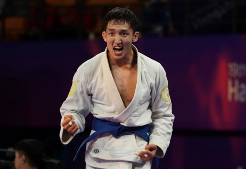 Фотография к новости: Казахстанец стал чемпионом Азиатских игр по джиу-джитсу