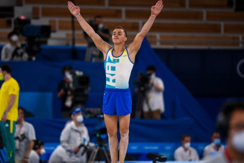 Фотография к новости: Гимнаст Милад Карими завоевал бронзовую медаль в Бельгии