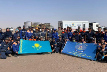 Фотография к новости: Казахстанские спасатели завершили гуманитарную миссию в Афганистане