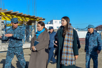 Фотография к новости: Правозащитники, сотрудники прокуратуры и журналисты посетили колонию в Астане