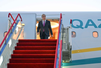 Фотография к новости: Касым-Жомарт Токаев прибыл в Урумчи