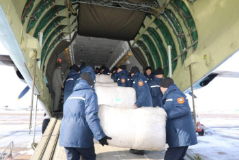 Фотография к новости: Казахстан оказал гуманитарную помощь на 3,8 миллиона долларов