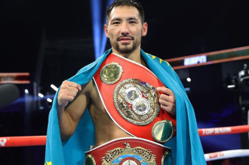 Фотография к новости: Это будет супербой: Жанибеку Алимханулы нашли непобеждённого соперника-рекордсмена