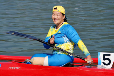 Фотография к новости: Казахстанка завоевала бронзу по пара каноэ в Ханчжоу