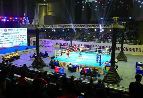 Фотография к новости: Казахстан нокаутами выиграл первые медали молодёжного чемпионата Азии по боксу