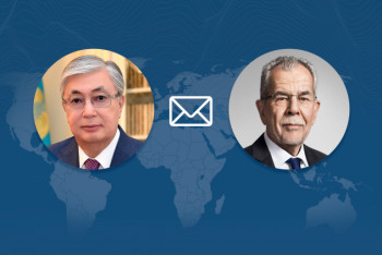 Фотография к новости: Токаев поздравил народ Австрии с праздником