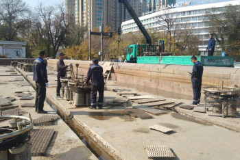 Фотография к новости: В следующем году в Алматы реконструируют 24 фонтана