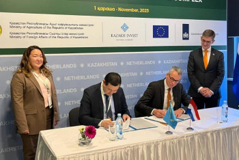 Фотография к новости: Совместный сельскохозяйственный комитет основали  Казахстан и Нидерланды