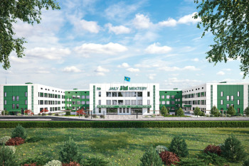 Фотография к новости: В Алматы стартовало строительство комфортной школы на 1500 мест