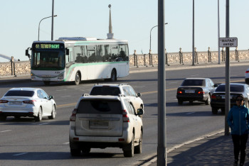 Фотография к новости: Автобус сбил переходившую дорогу женщину в Астане