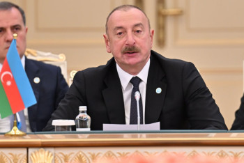 Фотография к новости: Ильхам Алиев: Организация тюркских государств имеет серьёзный политический вес