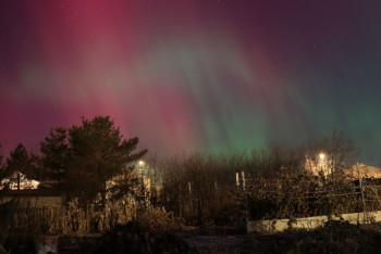 Фотография к новости: Северное сияние в Казахстане: ученый объяснил редкое явление
