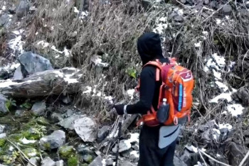 Фотография к новости: Три дня искали пропавшего мужчину в горах Алматы