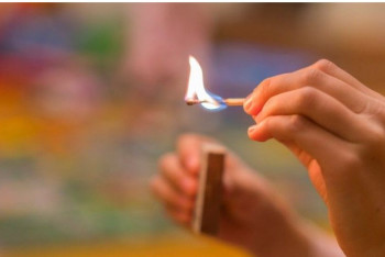 Фотография к новости: 82 тонны сена на четыре млн тенге случайно сожгли дети в области Абай