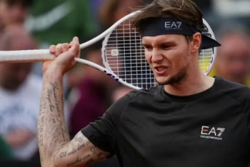 Фотография к новости: Первая ракетка Казахстана потерпел поражение на турнире в Меце