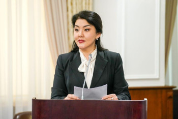 Фотография к новости: Ажар Гиният обратилась к казахстанцам