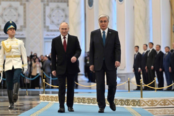 Фотография к новости: Президенты Казахстана и России встретились в Акорде