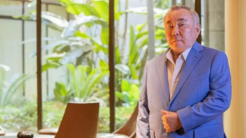 Фотография к новости: В Шамалгане простились с Болатом Назарбаевым