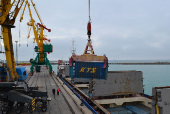 Фотография к новости: Транскаспийский маршрут вдвое сократил сроки доставки грузов