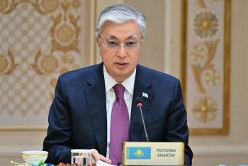 Фотография к новости: Токаев выступил на сессии Совета коллективной безопасности ОДКБ