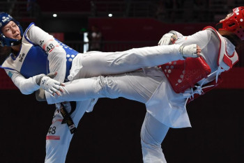 Фотография к новости: Казахстанка выступит в финале Гран-при по таэквондо