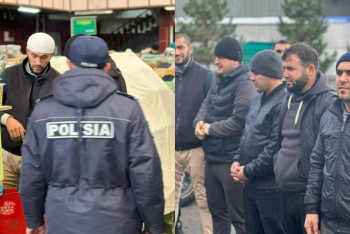 Фотография к новости: Нелегалов из Узбекистана и Таджикистана выявили на рынке в Алматы