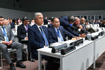 Фотография к новости: Главное из выступления Токаева на Всемирном климатическом саммите в Дубае