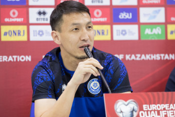 Фотография к новости: Гол казахстанца признали лучшим в квалификации Евро-2024