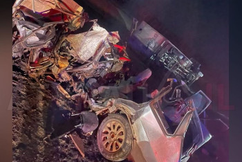 Фотография к новости: Три человека погибли в жутком ДТП на трассе Атырау — Актобе