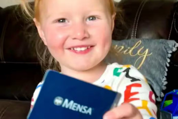 Фотография к новости: Двухлетняя девочка-вундеркинд попала в Книгу рекордов Гиннесса