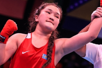 Фотография к новости: Толганай Касымхан добыла для Казахстана второе "золото" юниорского ЧМ-2023 по боксу