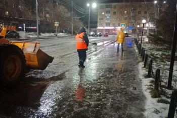 Фотография к новости: 29 человек попали в больницы с травмами из-за гололёда в Астане